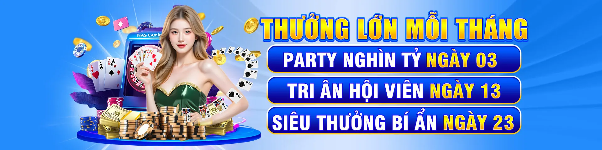 Hình ảnh chính Nổ Hũ Betvip Bet 2026 với các biểu tượng may mắn và tiền thưởng lớn
